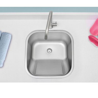Tanque de Encaixe Hera Compact Aço Inox Acetinado 25L - Tramontina 94403/107