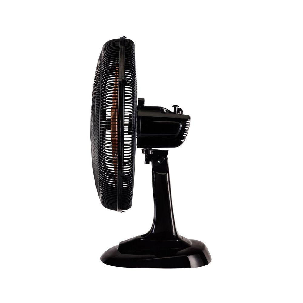 Ventilador Osc Mesa Turbo 50cm 6 Pás 220v Preto bronze