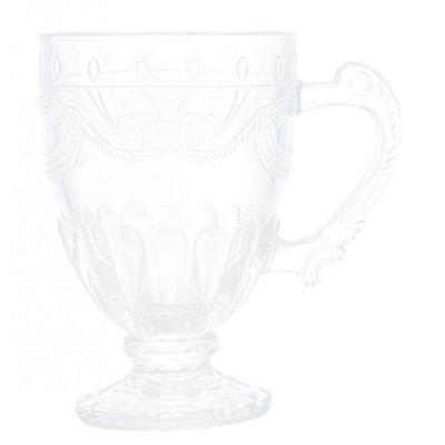 Jogo De 6 Caneca Xícara Cappuccino Cristal Imperial 190 Ml
