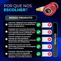 Conector Engate Rápido De Alta Pressão (high) Automotivo Hiatsu