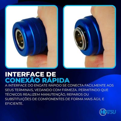 Conector Engate Rápido De Baixa Pressão (low) Automotivo Hiatsu