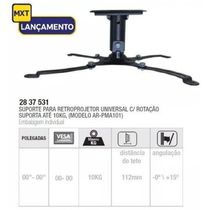 Suporte De Teto Universal Para Projetor, 112mm (modelo Ar-pm