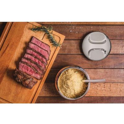 Kit Para Farinha E Açucar Tramontina Service Em Aço Inox 14 Cm 2 Peças
