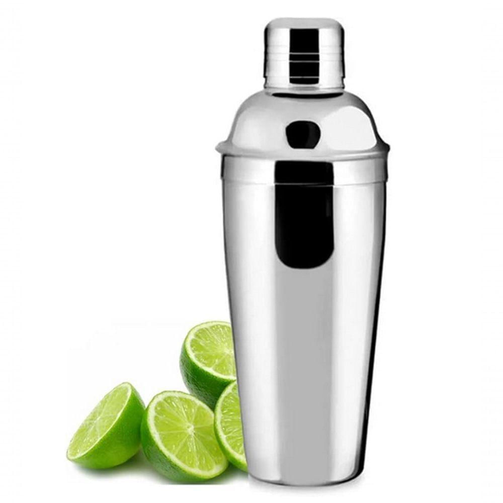Coqueteleira De Inox Para Drinks Caipirinhas 500ml