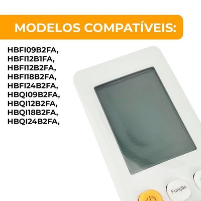 Controle Remoto Ar-condicionado Split Inverter Care Elgin Original único