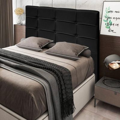 Cabeceira Cama Box Casal King 193cm D10 Esmeralda Preto