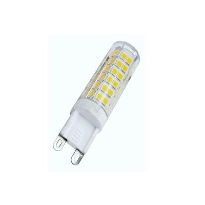 Kit 5 Lâmpadas Led Halopin G9 7W 110 Volts - Branco Frio