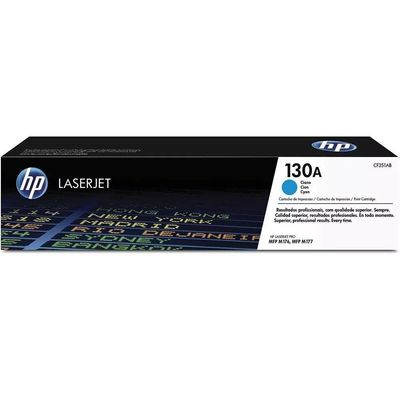 Toner Hp 130a Ciano Laserjet Original Cf351a P/ Laserjet M176n, M177fw Cx 1 Un