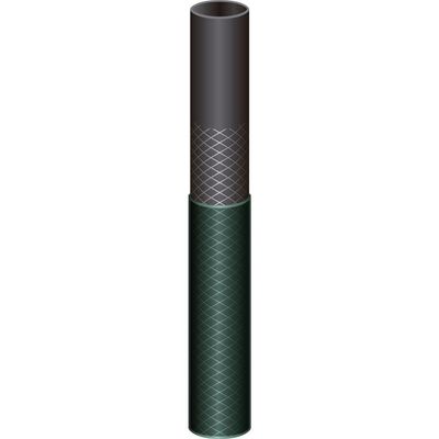 Mangueira Flex Tramontina Verde Em Pvc 3 Camadas 15 M Com Engates Rosqueados E Esguicho