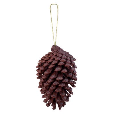 Pinha Natural 10cm Cazza Marrom