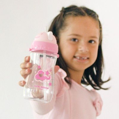 Garrafa Infantil 460ml Jacki Design - Piccolino Rosa