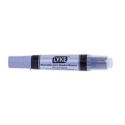 Kit 4 Pincel Marcador Quadro Branco Recarregável Lyke
