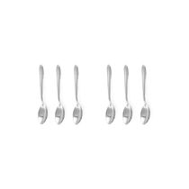 Colher de Cafe Inox Colheres Talheres Aço Victoria 6un