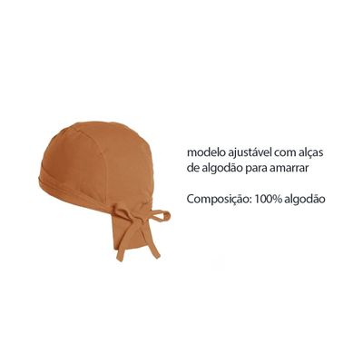 Avental Cintura Bandana Caramelo Mostarda Restaurante