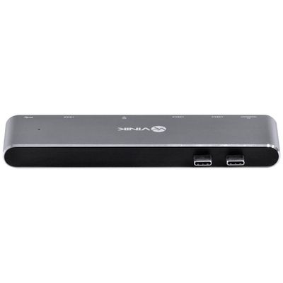 Hub USB Tipo C 7 em 2-2 USB 3.0 Leitor de Cartao SD TF HDMI Thunderbolt 3 Power Delivery 100W HC-72