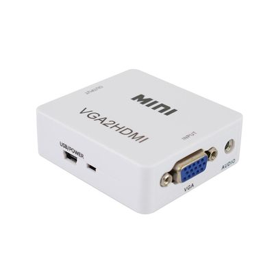 Conversor EVUS VGA para HDMI com Porta Entrada P2 3,5MM C-083