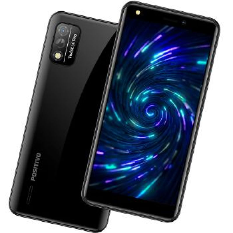 Celular Positivo TWIST 4 PRO S-518 Dual - 3901555 Preto Quadriband