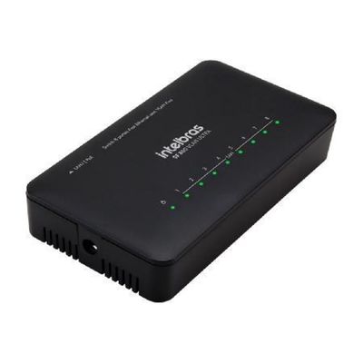 Switch 8 Portas FAST ETHERNET SF 800 VLAN ULTRA com VLAN Fixa e Protecao Antissurto 10/100MBPS