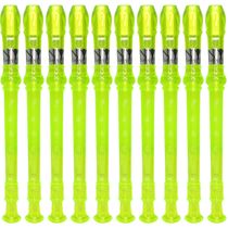 Kit 20 Flautas Doce Germânica Verde Translucida FL 20G G NY