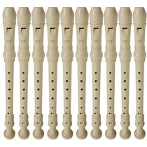 Kit 25 Flautas Doce Germânica FL 20G New York