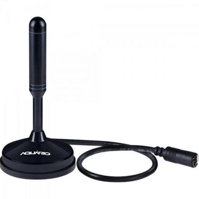 Antena Digital com Cabo 5M VHF/UHF/FM/HDTV DTV-150 Aquario