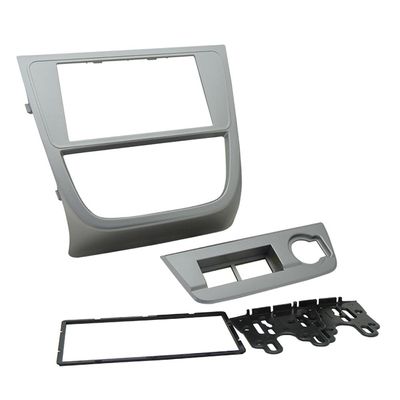 Moldura Fiamon 2 DIN VW GOL G5/SAVEIRO/VOYAGE Prata