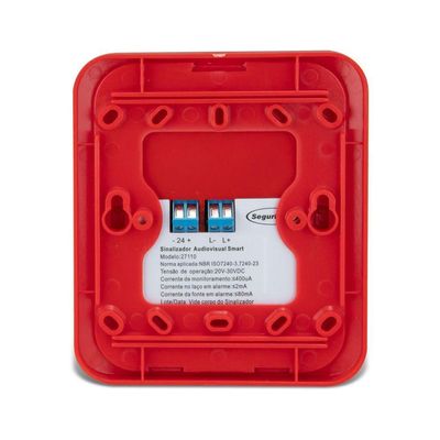 Sinalizador Audiovisual Segurimax Enderecavel - 27110
