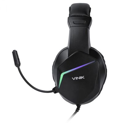 Fone De Ouvido Headset Gamer Vinik V Blade Iii Usb - Led Rainbow - Vkhsgviii