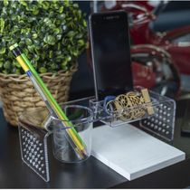 Organizador De Mesa Multi Prime Maxcril Cristal