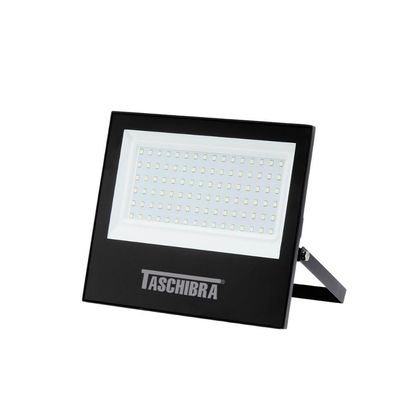 Refletor Tr Led 100w Preto - Taschibra 6500k (branca)