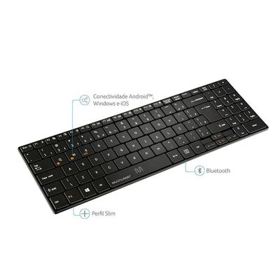 Teclado Multilaser Slim Ts300 Sem Fio - Tc220