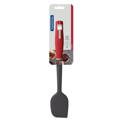 Espátula Verano Em Silicone Para Brigadeiro Com Cabo De Polipropileno Vermelho - Tramontina