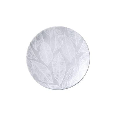 Prato Sobremesa Tramontina Arbo Em Porcelana Decorada 19 Cm