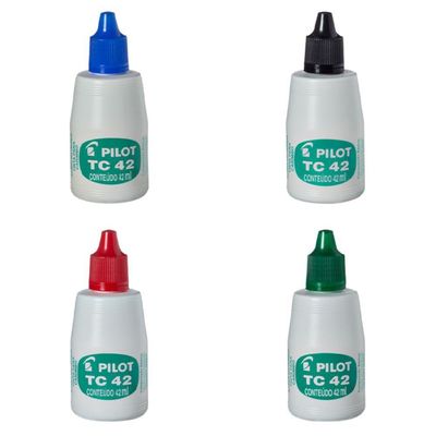 Tinta Tc42 Para Carimbo 42ml Pilot Verde