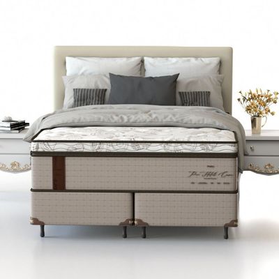 Conjunto Box King Mola Probel Prohotel Casa (193x203x66cm)