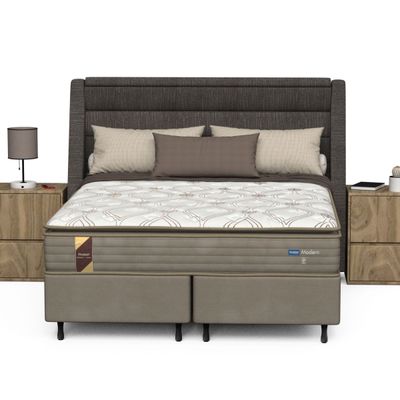 Conjunto Box Queen Mola Probel Modern (158x198x32cm)