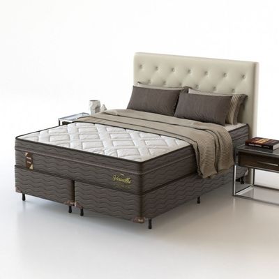 Conjunto Box King Mola Ensacada Probel Versailles Ultra Gel (193x203x56cm)