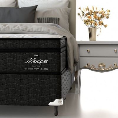 Conjunto Box Solteiro Mola Ensacada Probel Munique (88x188x56cm)