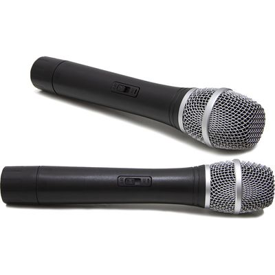 Kit 3 Microfones sem Fio TK V202 VHF Onyx