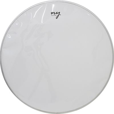 Kit 3 Peles Leitosas Translucidas para Bateria 14" New York