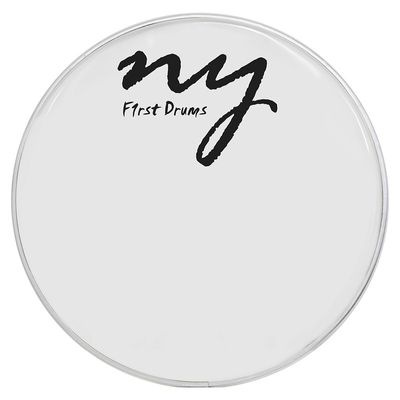 Kit 3 Peles Leitosas Translucidas para Bateria 20" New York