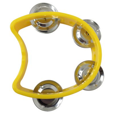 Kit 10 Pandeiros Meia Lua Infantil Amarelo New York