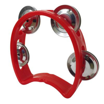 Kit 10 Pandeiros Meia Lua Infantil Vermelho New York