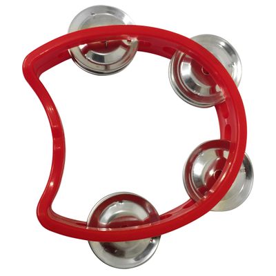 Kit 10 Pandeiros Meia Lua Infantil Vermelho New York