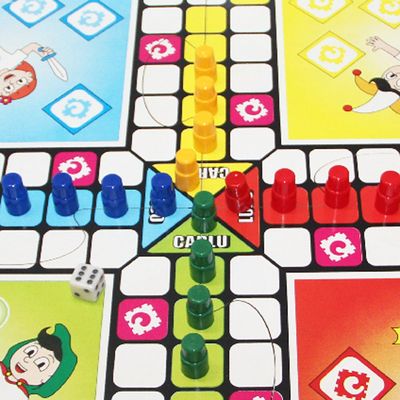 Jogo Ludo - Madeira - 1604 - Carlu
