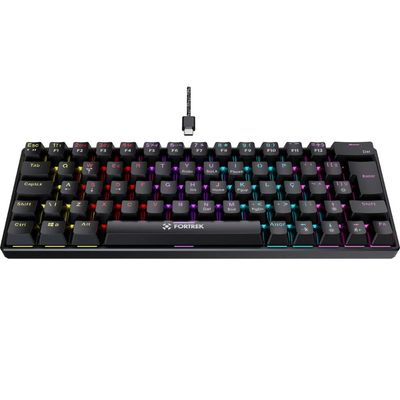 Teclado Gamer Mecânico Fortrek Gravity 65 Compact SWITCH Outemu RED
