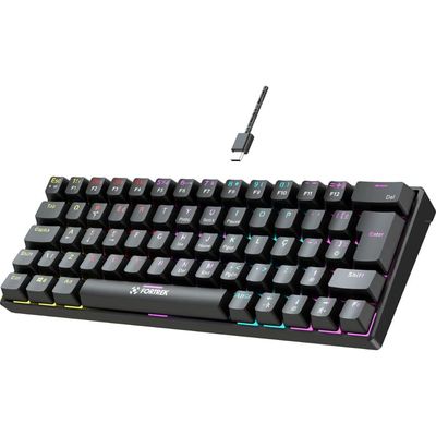 Teclado Gamer Mecânico Fortrek Gravity 65 Compact SWITCH Outemu RED
