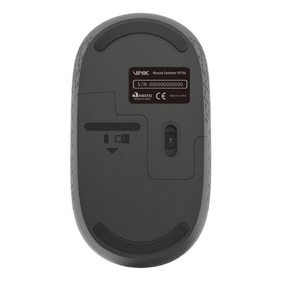 Mouse sem Fio Vinik Feather VF120 1200DPI - Preto