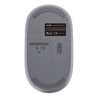 Mouse sem Fio Vinik Feather VF120 1200DPI - Cinza