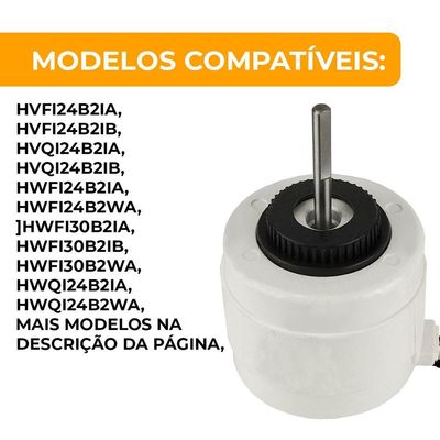 Motor Ventilador Evaporadora A.c Yyk50-4d 24 E 30mil Btus Elgin